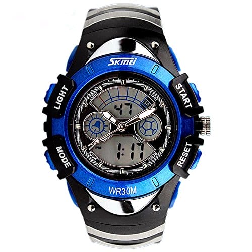 ALPS Kids LED Digital Boys' Girls Waterproof Watches Blue